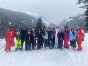 Rudheath students on a skiing trip to the French Alps - January 2025